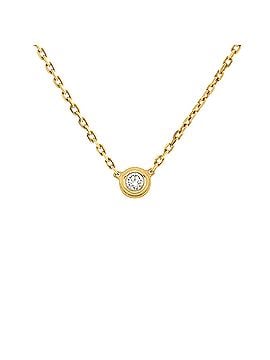 Cartier Cartier D'Amour Pendant Necklace 18K Yellow Gold and Diamond XS (view 1)