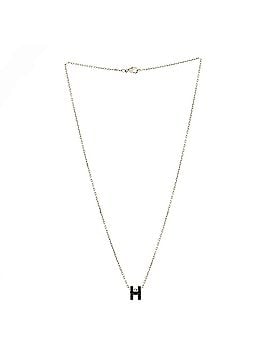 Hermès Pop H Pendant Chain Necklace Metal and Enamel Mini (view 2)