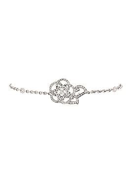 Chanel Camellia Brode Bracelet 18K White Gold with Diamonds (view 1)