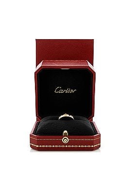 Cartier Love 6 Diamonds Double Ring 18K Rose Gold with Diamonds (view 2)