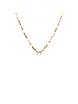Cartier Cartier D'Amour Pendant Necklace 18K Rose Gold with Diamond Small (view 1)