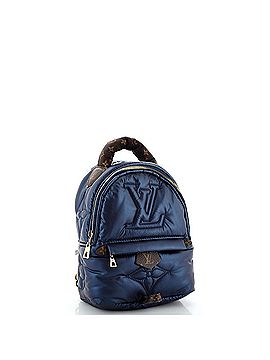 Louis Vuitton Palm Springs Backpack Monogram Quilted Econyl Nylon Mini (view 2)