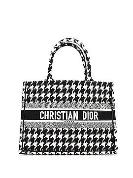 Christian Dior Book Tote Houndstooth Canvas Medium (view 1)