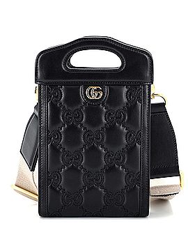 Gucci Top Handle Crossbody Bag GG Matelasse Leather Mini (view 1)