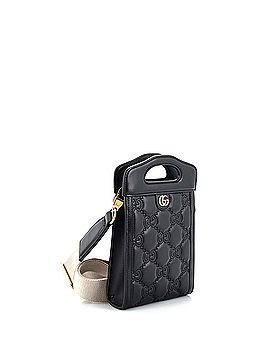 Gucci Top Handle Crossbody Bag GG Matelasse Leather Mini (view 2)