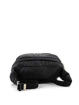Chanel Coco Neige Waist Bag Quilted Nylon with Applique (view 2)