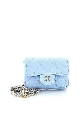 Chanel Classic Flap Chain Belt Bag Quilted Caviar Mini (view 1)
