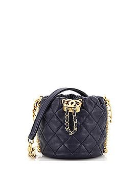 Chanel About Pearls Bucket Bag Quilted Calfskin Mini (view 1)