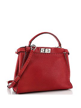 Fendi Selleria Peekaboo Bag Rigid Leather Regular (view 2)