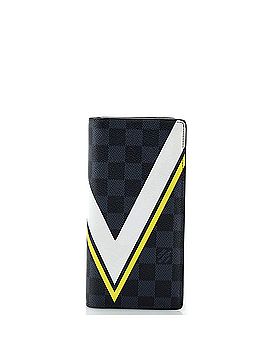 Louis Vuitton America's Cup Brazza Wallet Latitude Damier Cobalt (view 1)