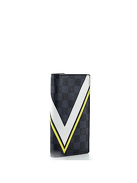 Louis Vuitton America's Cup Brazza Wallet Latitude Damier Cobalt (view 2)
