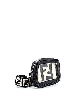Fendi Selleria Camera Bag Leather with Shearling and PVC Small (view 2)