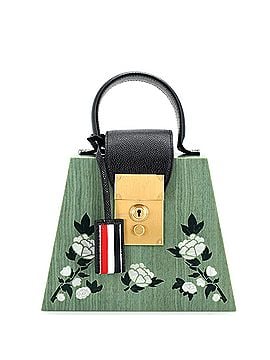 Thom Browne Mrs.Thom Box Bag Leather with Resin and Mother of Pearl Mini (view 1)