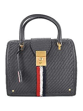 Thom Browne Mrs. Thom Doctor Bag Woven Leather Medium (view 1)