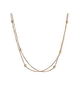 Cartier D'Amour 12 Diamonds Station Necklace 18K Rose Gold with Diamonds (view 1)