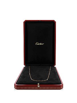 Cartier D'Amour 12 Diamonds Station Necklace 18K Rose Gold with Diamonds (view 2)