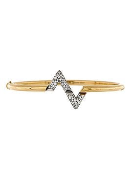 Louis Vuitton LV Volt Upside Down Bracelet 18K Yellow Gold with 18K White Gold and Diamonds (view 1)