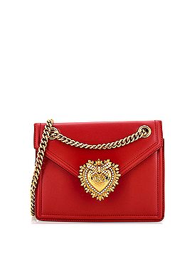 Dolce & Gabbana Devotion Crossbody Bag Leather Small (view 1)