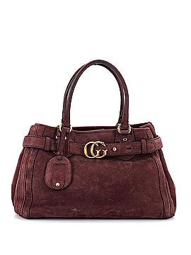 Gucci GG Running Tote Suede Medium (view 1)