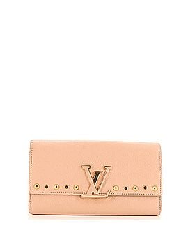 Louis Vuitton Capucines Wallet Leather with Embellished Detail (view 1)