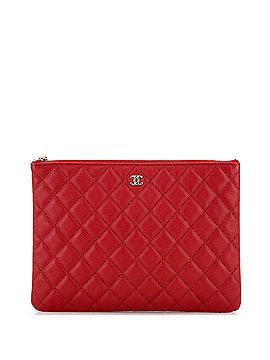Chanel CC Casino O Case Clutch Quilted Lambskin Medium (view 1)