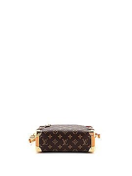 Louis Vuitton Side Trunk Handbag Monogram Canvas MM (view 2)