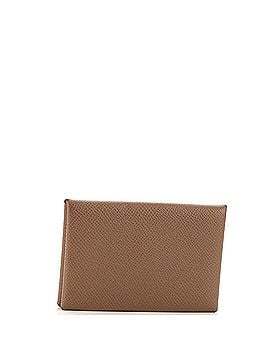 Hermès Calvi Card Holder Epsom (view 1)