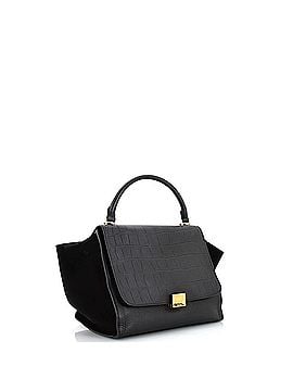 Céline Trapeze Bag Crocodile Embossed Leather Large (view 2)