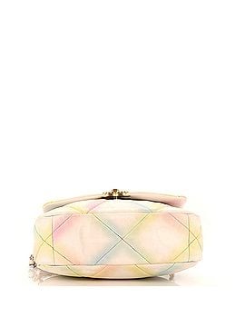 Chanel 19 Flap Bag Quilted Multicolor Leather Medium (view 2)