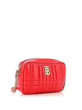 Burberry Lola Camera Bag Quilted Leather Small (view 2)