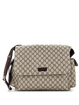 Gucci Diaper Bag GG Coated Canvas (view 1)