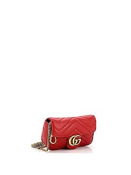 Gucci GG Marmont Square Flap Bag Matelasse Leather Mini (view 2)