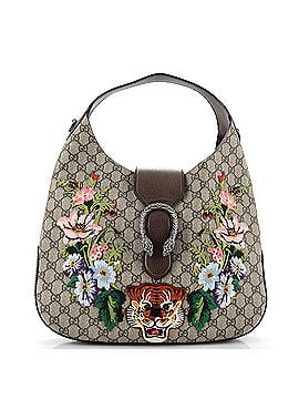 Gucci Dionysus Hobo Embroidered GG Coated Canvas Medium (view 1)