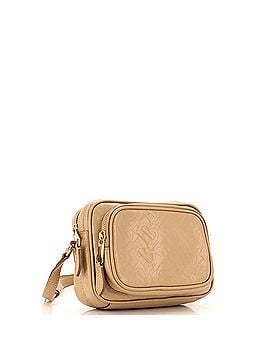 Burberry Camera Bag Monogram Embossed Leather Small (view 2)