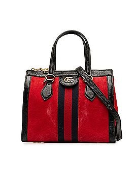 Gucci Small Suede Ophidia Satchel (view 1)