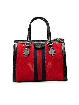 Gucci Small Suede Ophidia Satchel (view 2)
