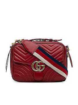 Gucci Small GG Marmont Sylvie Top Handle Satchel (view 1)