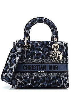 Christian Dior Lady D-Lite Bag Mizza Embroidered Canvas Medium (view 1)