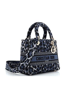 Christian Dior Lady D-Lite Bag Mizza Embroidered Canvas Medium (view 2)