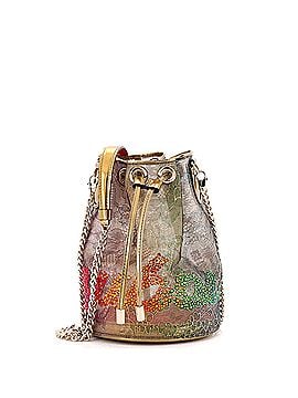 Christian Louboutin Marie Jane Bucket Bag Embellished Lace (view 1)