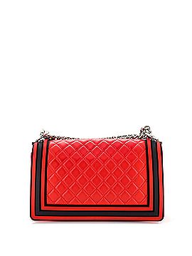 Chanel Boy Flap Bag Quilted Lambskin with Rubber Old Medium (view 2)