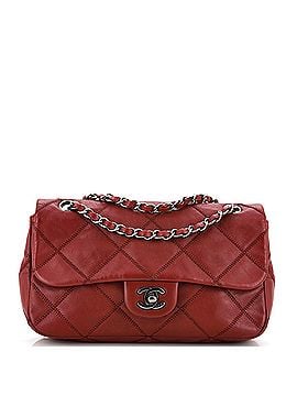 Chanel Classic Diamond Stitch Chain Flap Bag Quilted Leather Small (view 1)