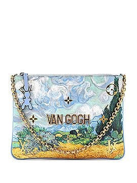 Louis Vuitton Pochette Clutch Limited Edition Jeff Koons Van Gogh Print Canvas (view 1)