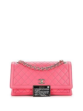Chanel 3 Compartment Flap Bag Quilted Lambskin Medium (view 2)