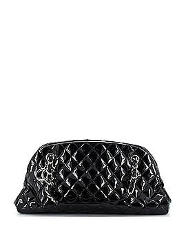 Chanel Just Mademoiselle Bag Quilted Patent Medium (view 1)