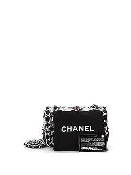 Chanel Classic Single Flap Bag Braided Quilted Tweed Mini (view 2)