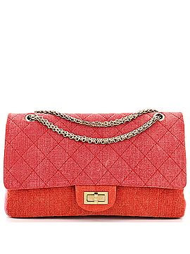 Chanel Tricolor Reissue 2.55 Flap Bag Quilted Denim 227 (view 1)