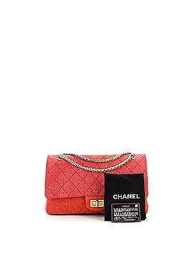 Chanel Tricolor Reissue 2.55 Flap Bag Quilted Denim 227 (view 2)
