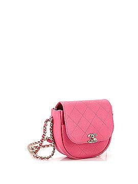 Chanel Casual Trip Messenger Bag Quilted Goatskin Mini (view 2)