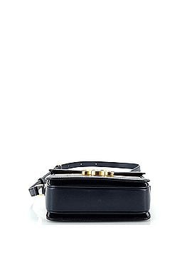 Céline Triomphe Shoulder Bag Canvas with Leather Teen (view 2)